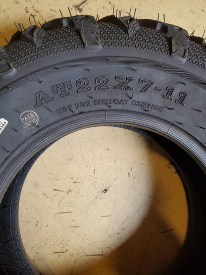 MASSFX GRINDER BSW AT 22 7 11 32F 6PLY ATV/UTV TIRE MG22711