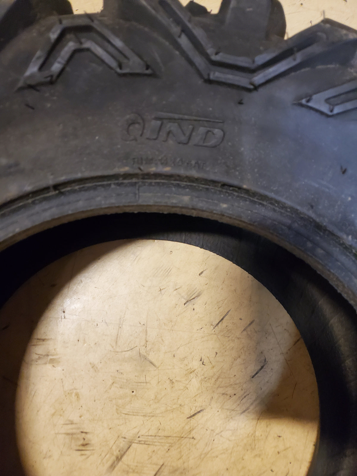 QIND X-CROSS COUNTRY BSW AT 26 8 14 48N 6PLY ATV/UTV TIRE QXCC26814