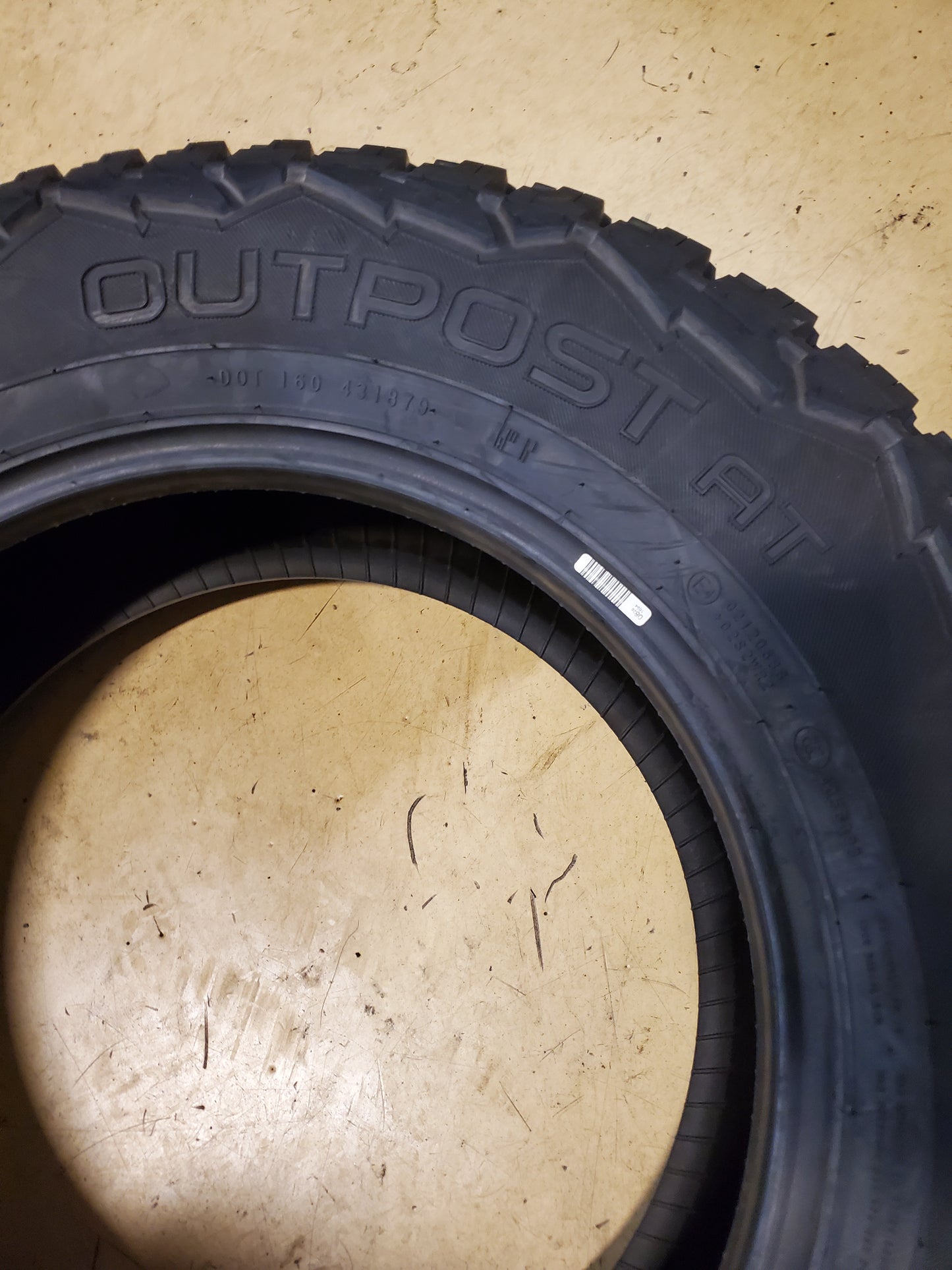 NOKIAN OUTPOST AT BSW P 215 70 16 100T ALL TERRAIN TIRE T431879