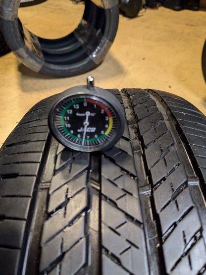 USED 7/32” OF 8/32” BRIDGESTONE ALENZA A/S 02 RUNFLAT P 235 60 18 103H SL ALL SEASON TIRE 012165