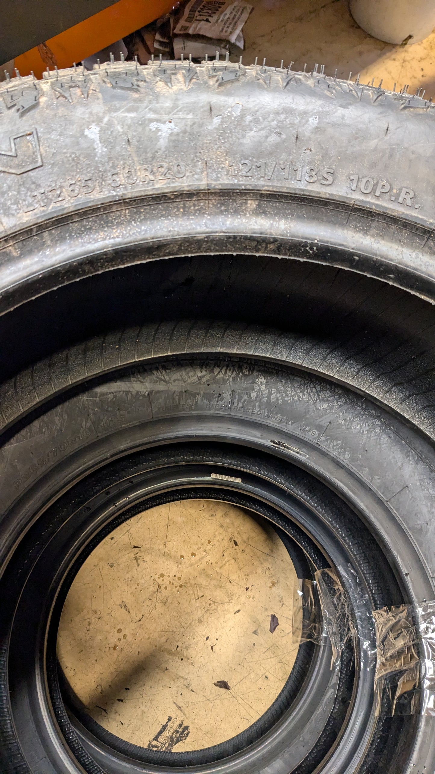 AMERICAN ROADSTAR A/T BSW LT 265 60 20 121/118S 10PLY ALL TERRAIN TIRE ARSAT19