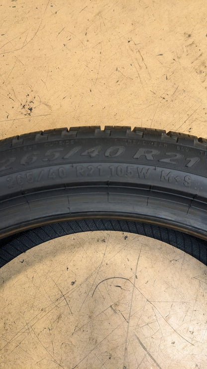PIRELLI SCORPION VERDE BSW P 265 40 21 105W XL ALL SEASON TIRE 3195100