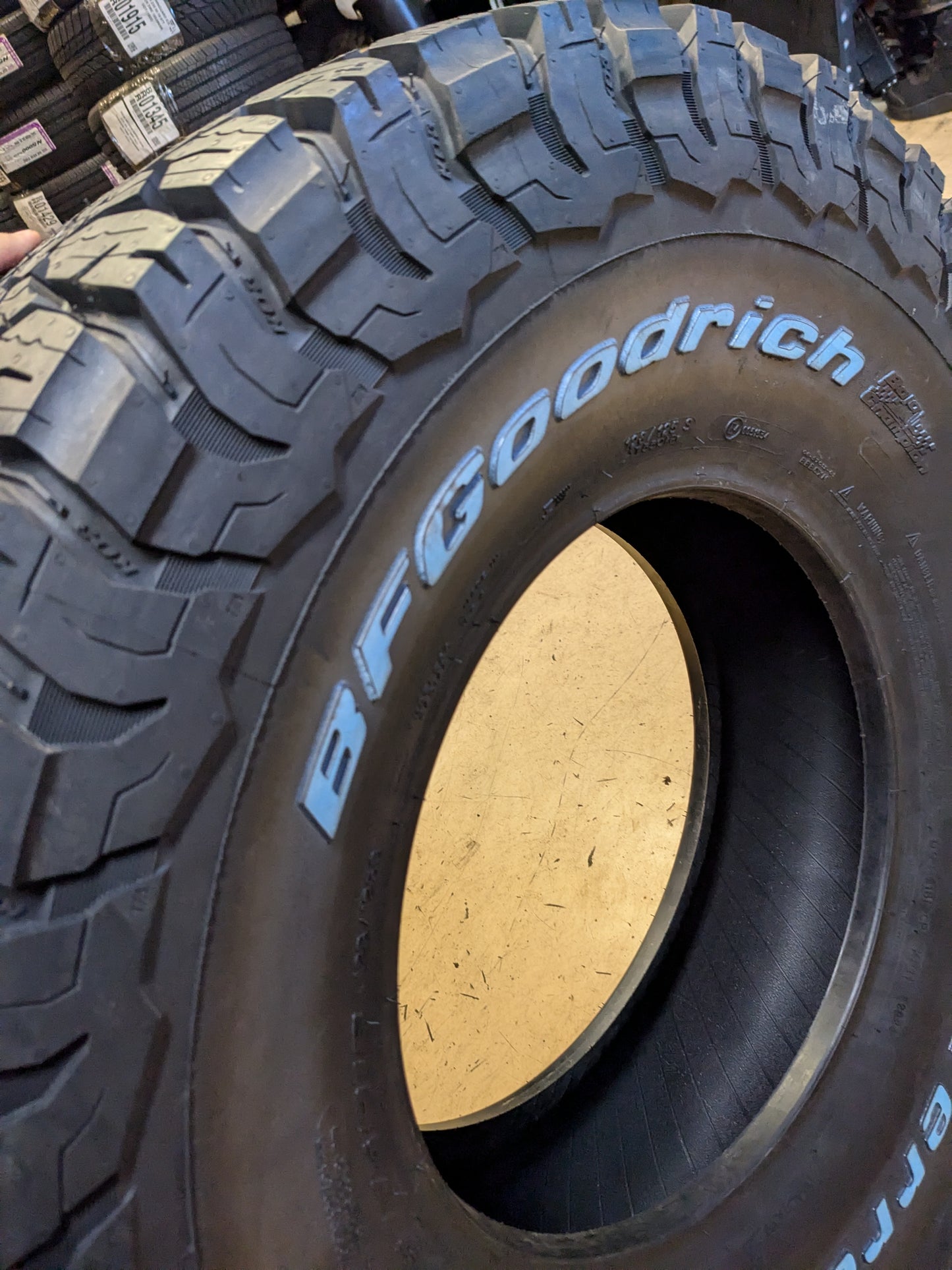 BFGOODRICH ALL-TERRAIN T/A KO3 RWL LT 295 75 16 128/125S 10PLY TIRE 39823