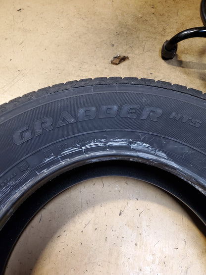 2 GENERAL GRABBER HTS BSW P 255 70 17 112S ALL SEASON TIRE 04509000000