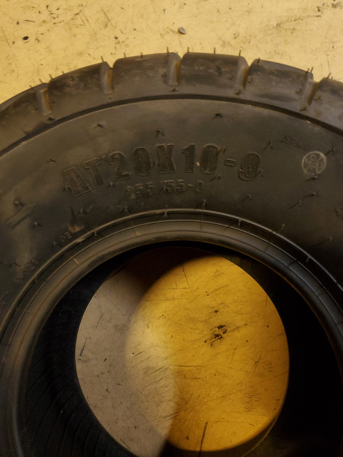 SUNF BSW AT 20 10 9 47J 6PLY ATV/UTV TIRE S20109