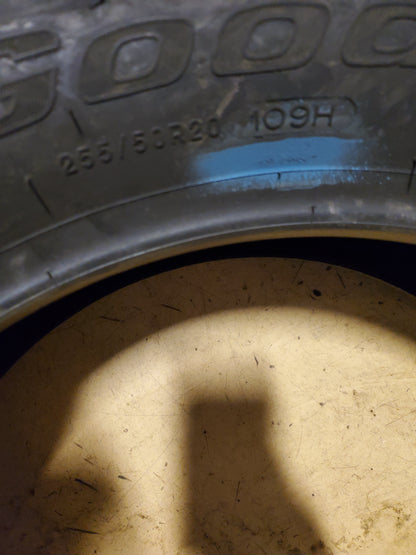 NOS BFGOODRICH ADVANTAGE T/A SPORT LT BSW P 255 50 20 109H XL ALL SEASON TIRE 84194