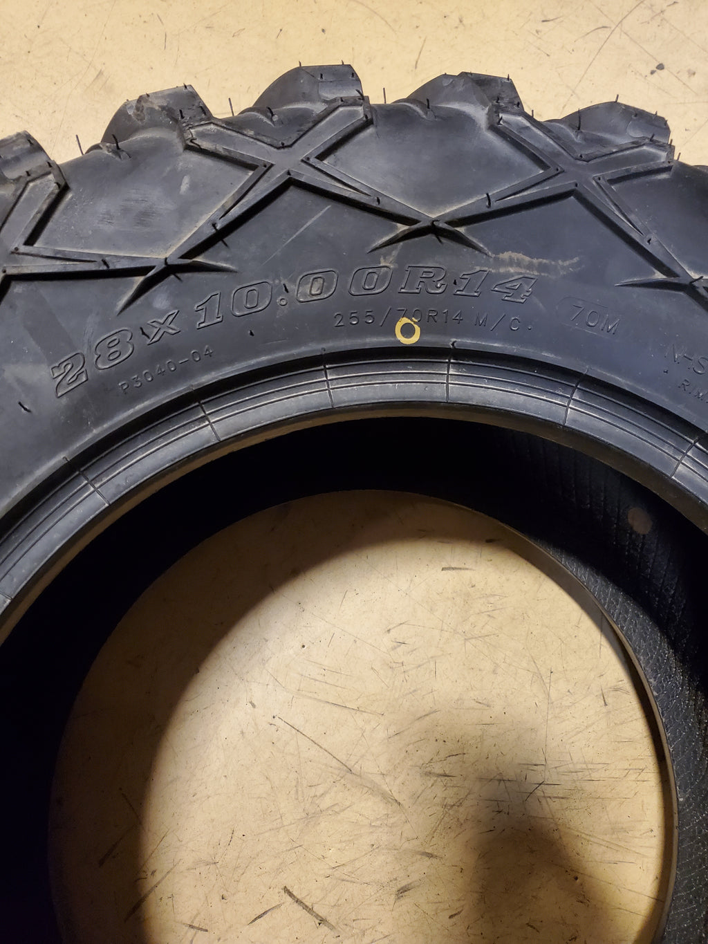 NOS TUSK TERRABITE BSW  28 10 14 70M 8PLY ATV/UTV TIRE 00037C25