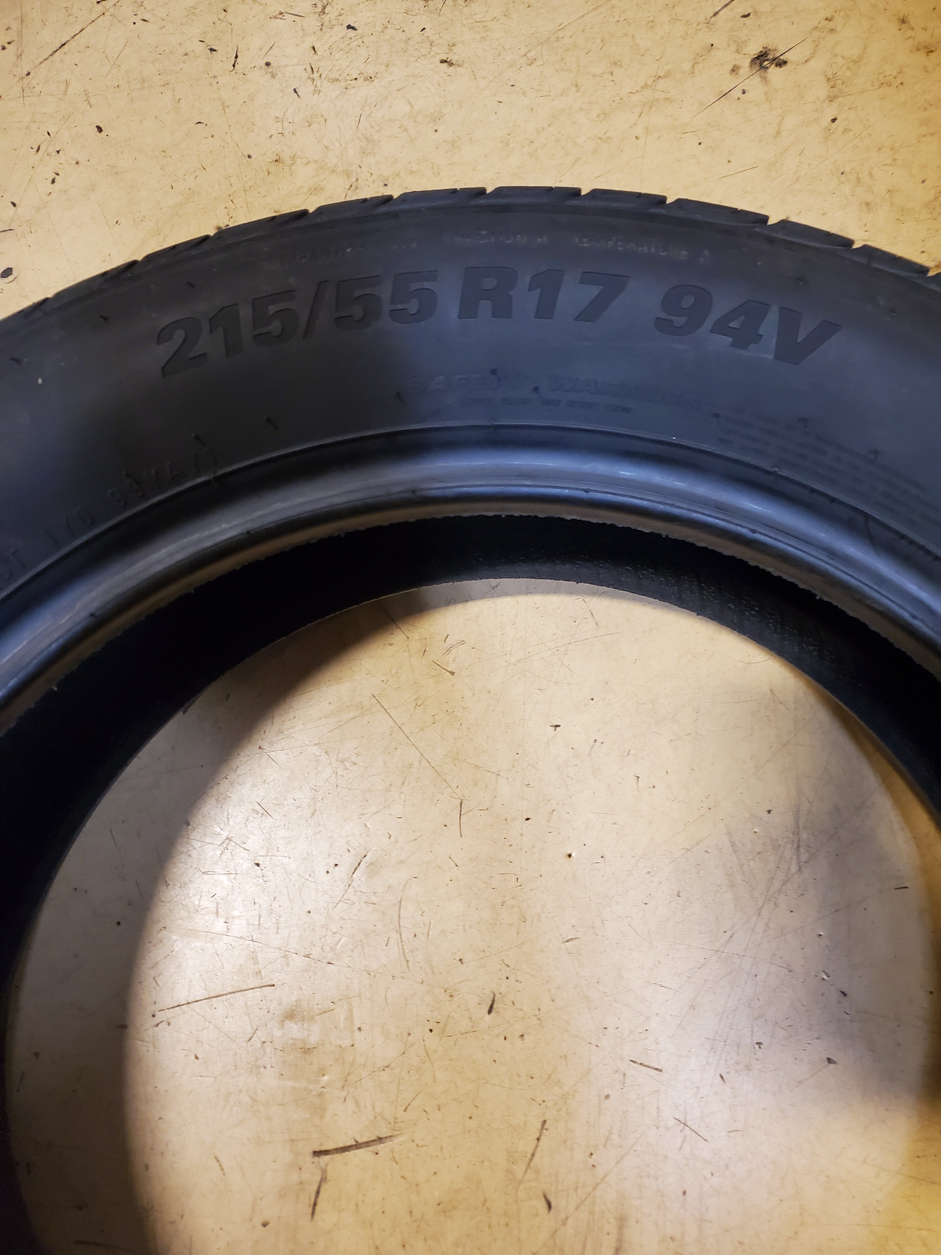 KUMHO SOLUS TA31+ BSW P 215 55 17 94V ALL SEASON TIRE 2262393