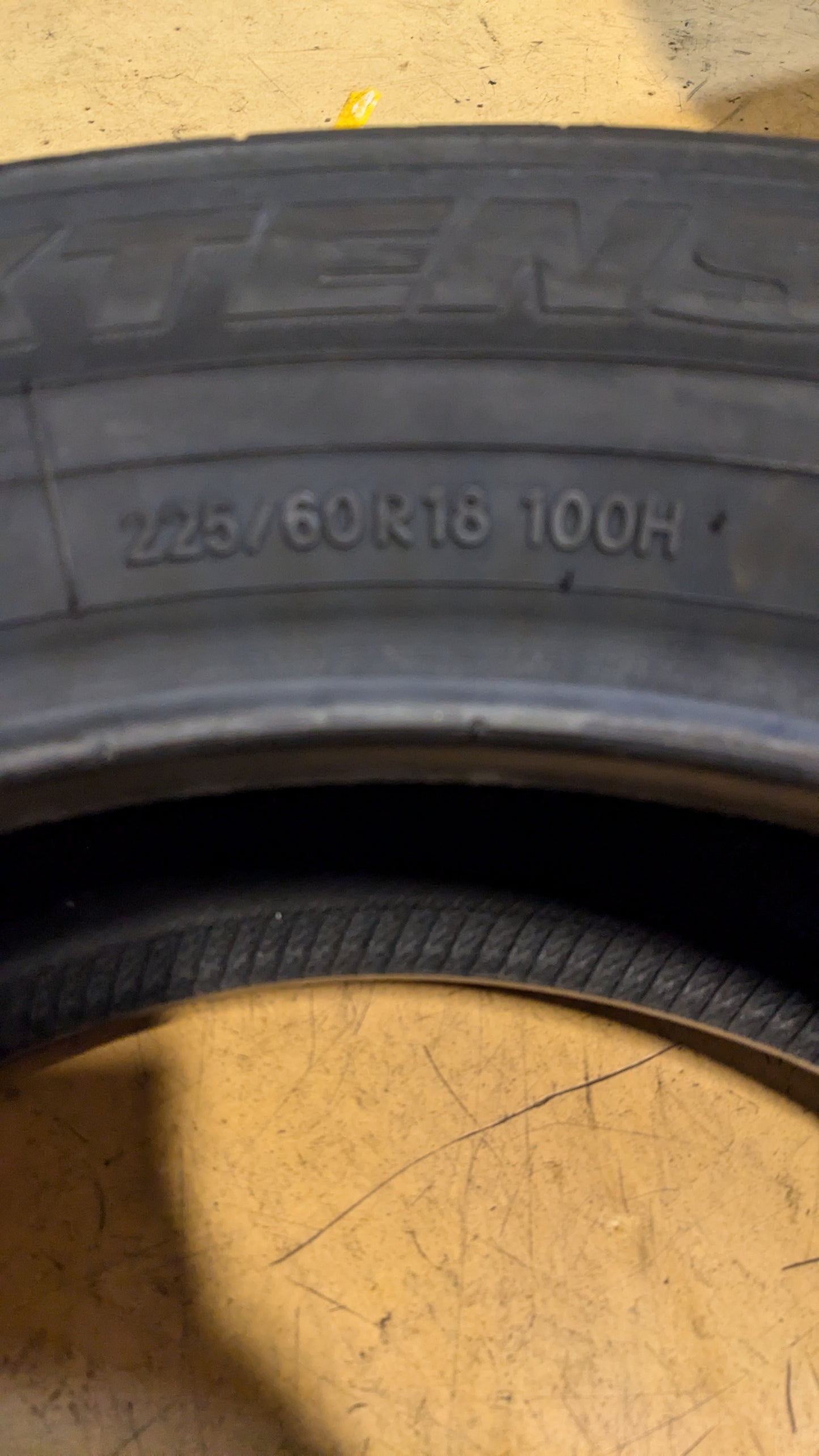 TOYO EXTENSA A/S II BSW P 225 60 18 100H ALL SEASON TIRE 148300
