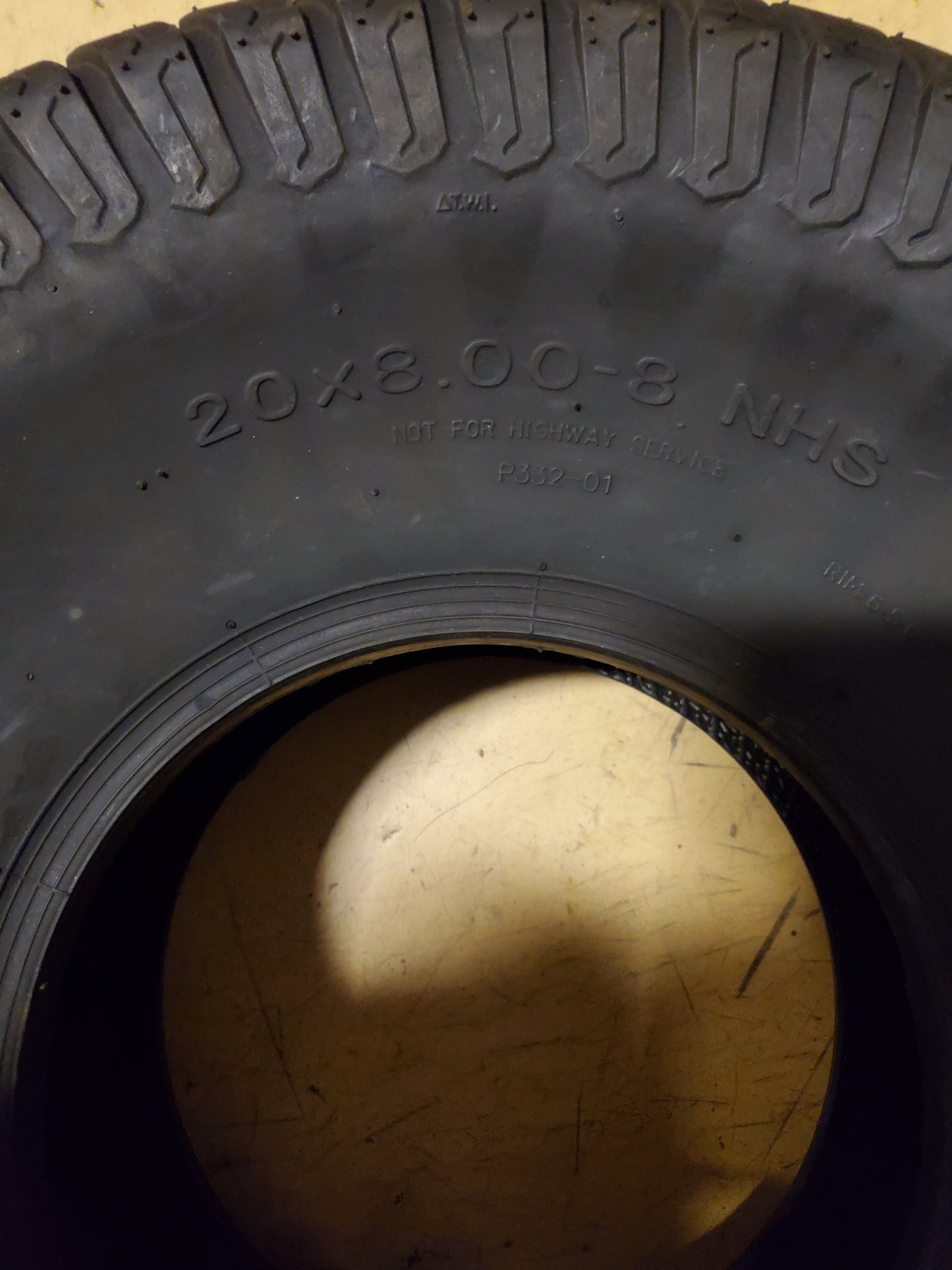 WANDA P332 BSW 20 8 8 4PLY LAWN TIRE WA2080084P