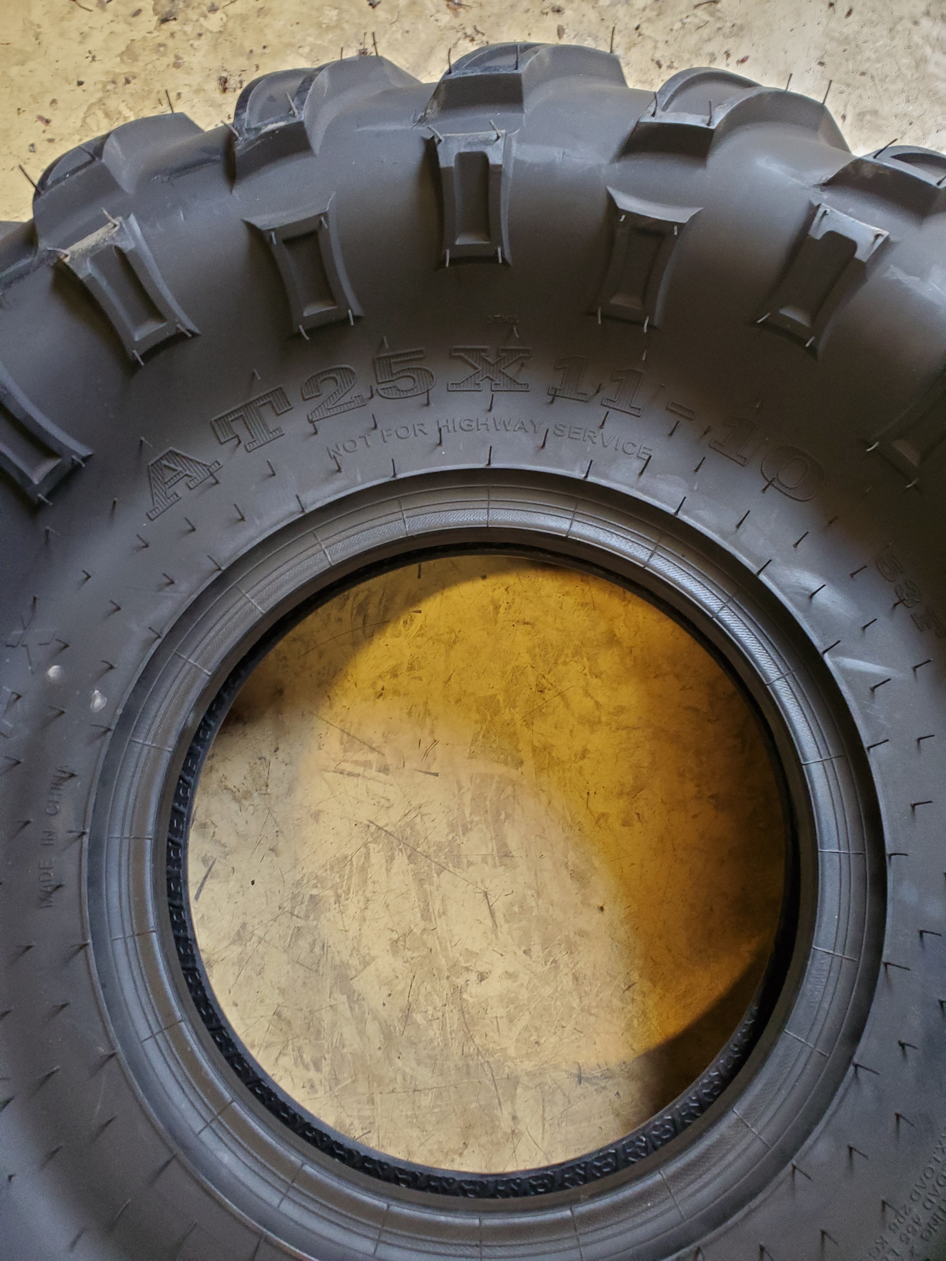 MASSFX BSW AT 25 11 10 53F 6PLY ATV/UTV TIRE QL251110