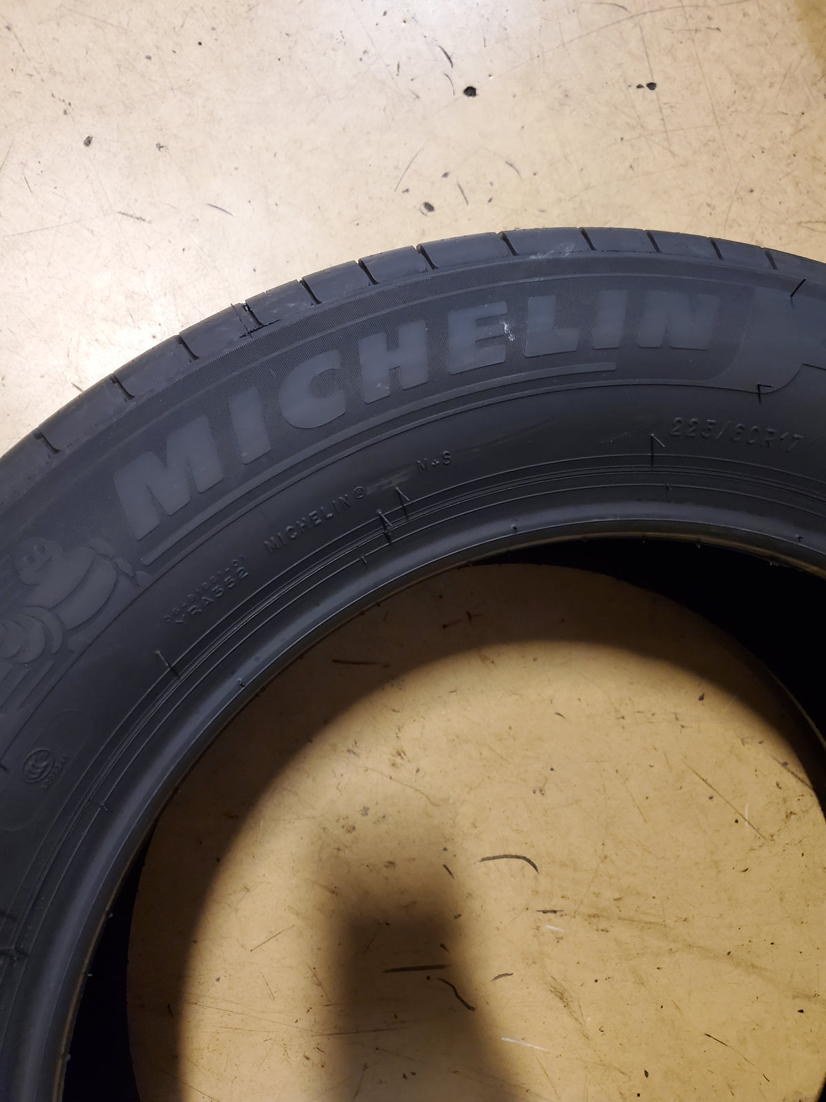 4 MICHELIN PRIMACY A/S BSW P 225 60 17 99H UHP TIRE 43257