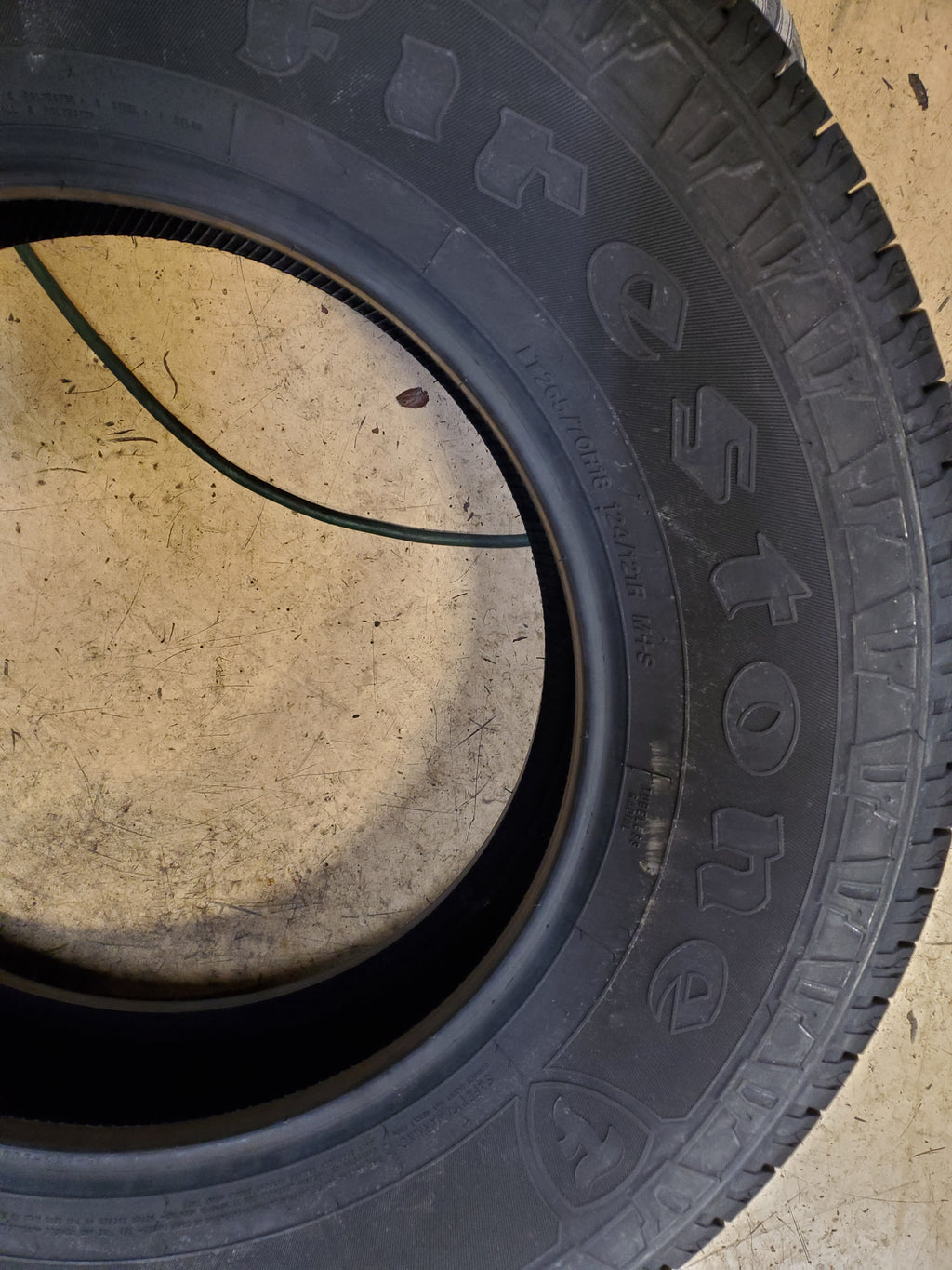FIRESTONE TRANSFORCE HT2 BSW LT 265 70 18 124/121R 10PLY ALL SEASON TIRE 013869