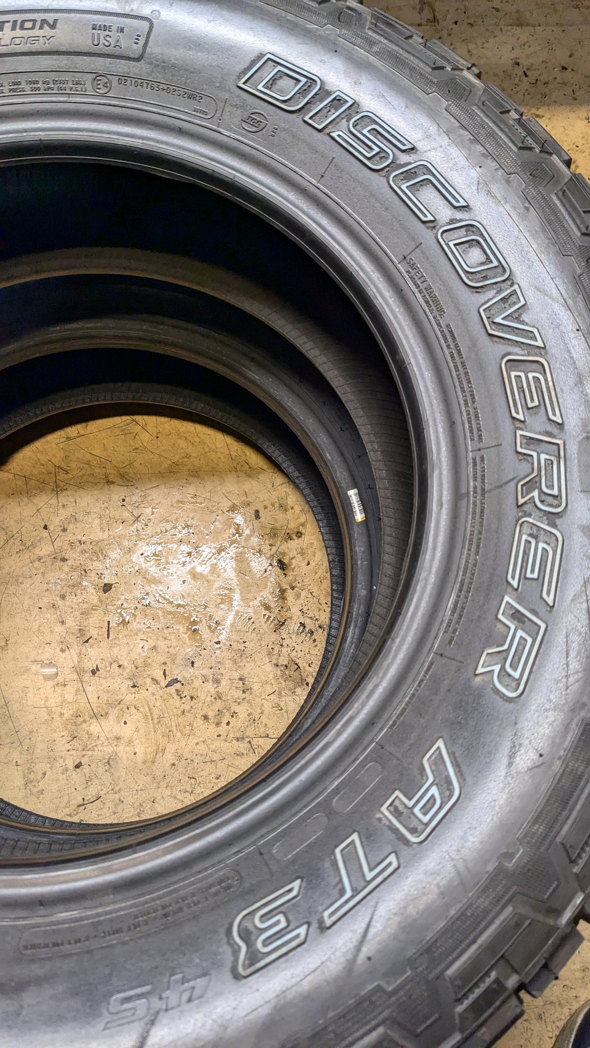 COOPER DISCOVERER AT3 45 OWL P 255 65 17 110T ALL TERRAIN TIRE 171023010