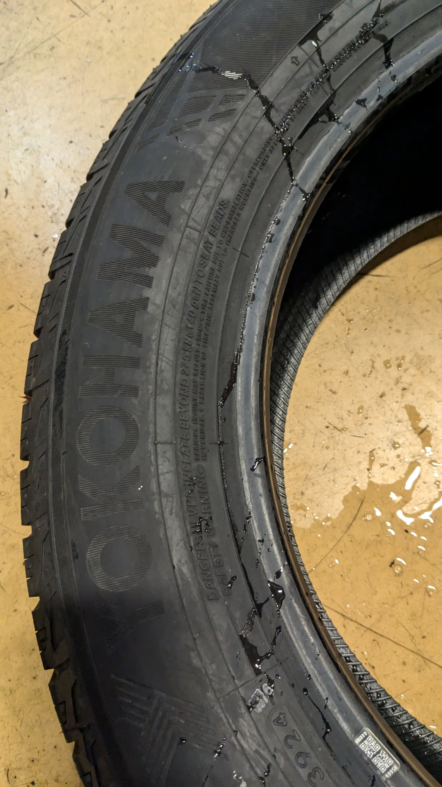 YOKOHAMA GEOLANDER CV G058 BSW P 255 55 18 109V XL ALL SEASON TIRE 110105833