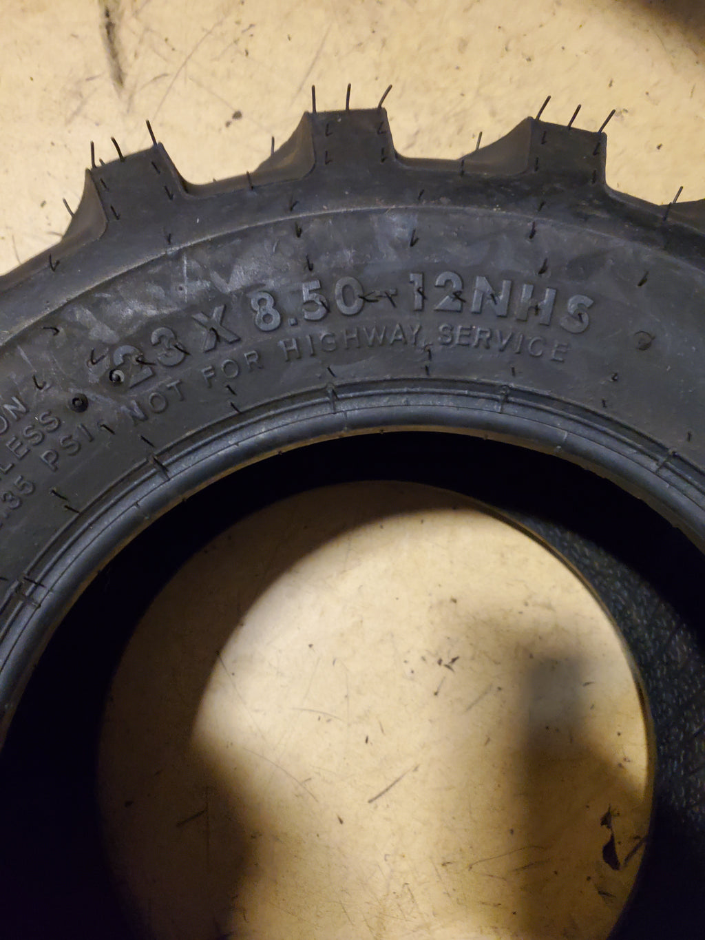 TITAN TRAC LOADER BSW 23 8.5 12 94G 4PLY INDUSTRIAL TIRE 4123C3