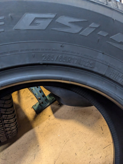NOS TOYO OBSERVE GSI-5 BSW P 265 65 17 112S SL WINTER TIRE 130420