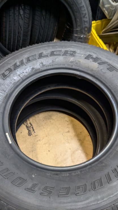 2 BRIDGESTONE DUELER H/T 689 BSW P 265 70 16 111S HIGHWAY TIRE 092061