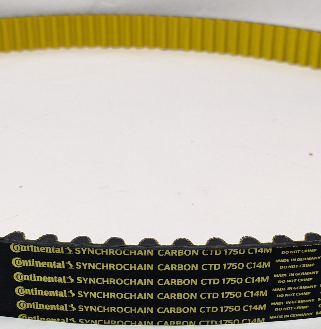 CONTINENTAL SYNCHROCHAIN CARBON CTD 1750 C14M 125 T 36MM W 1750MM OAL TIMING BELT