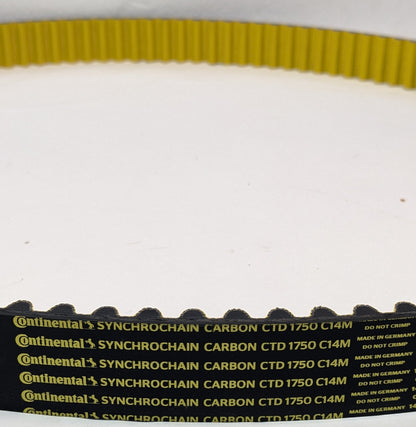 CONTINENTAL SYNCHROCHAIN CARBON CTD 1750 C14M 125 T 36MM W 1750MM OAL TIMING BELT