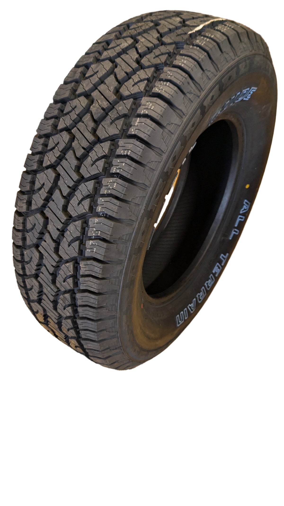 TRAIL GUIDE ALL TERRAIN OWL LT 275 70 18 125/122R 10PLY ALL TERRAIN TIRE TGT72