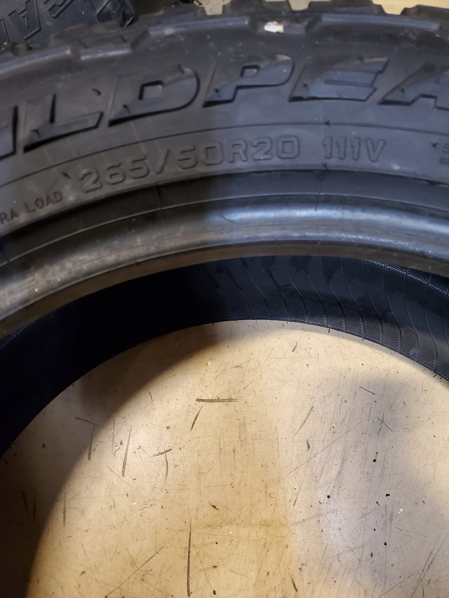 FALKEN WILDPEAK A/T TRAIL BSW P 265 50 20 111V XL ALL TERRAIN TIRE 28712011