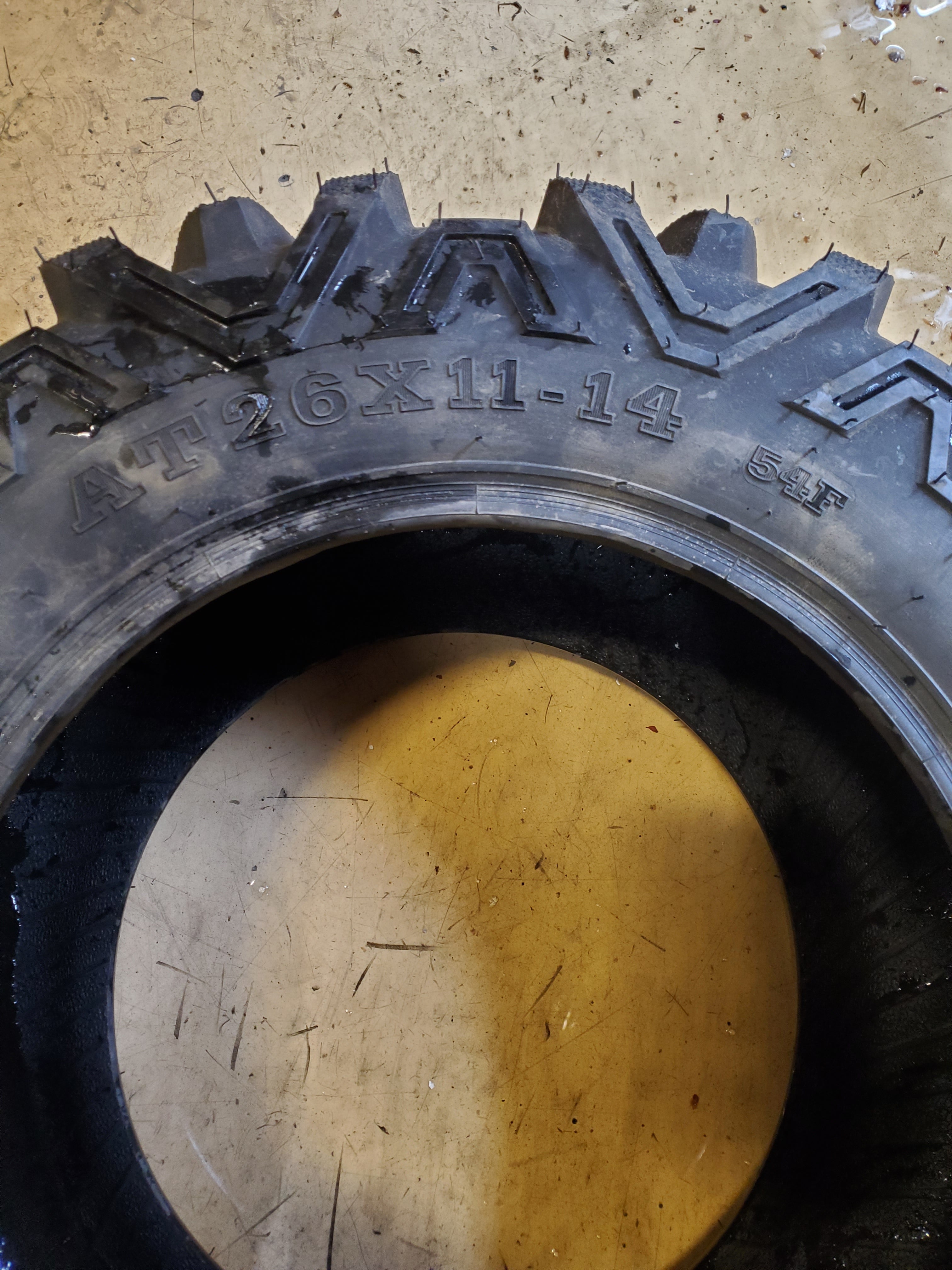 KNIGHT ROADGUIDER BSW AT 26 11 14 54F 6PLY ATV/UTV TIRE 5E215C0001