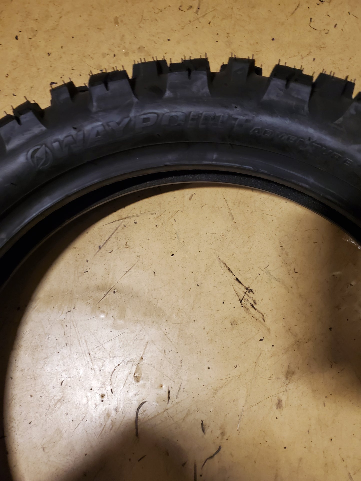 TUSK WAYPOINT ADVENTURE BSW P 140 80 18 70R REAR DIRT BIKE TIRE 2131720005