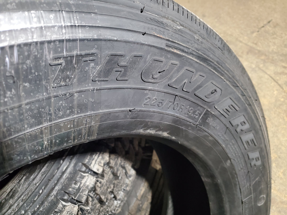 THUNDERER RA401 BSW LT 225 70 19.5 128/126M 14PLY ALL POSITION TIRE TH9005