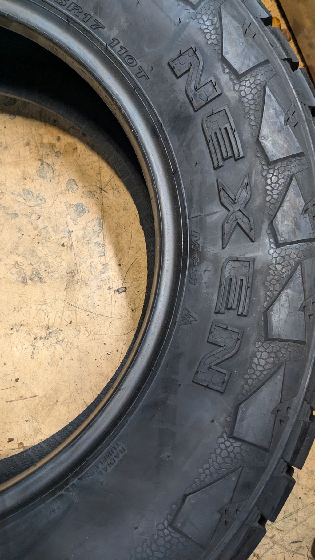 NEXEN ROADIAN ATX BSW P 255 65 17 110T  ALL TERRAIN TIRE 18768NXK