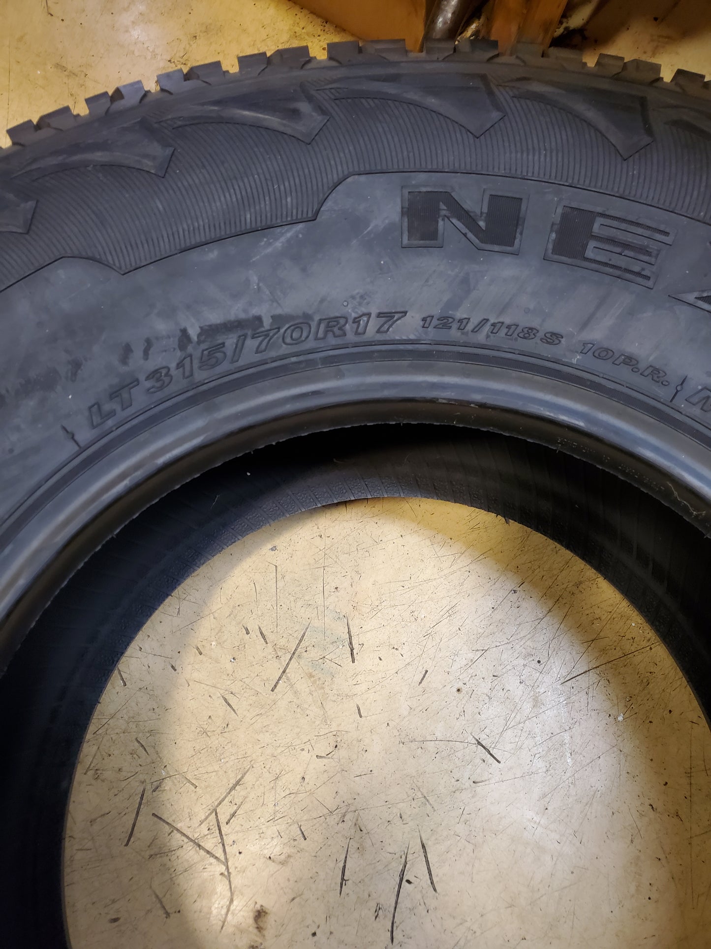 NEXEN ROADIAN AT PRO RA8 LT 315 70 17 121/118S 10PLY ALL TERRAIN TIRE 16283NXK