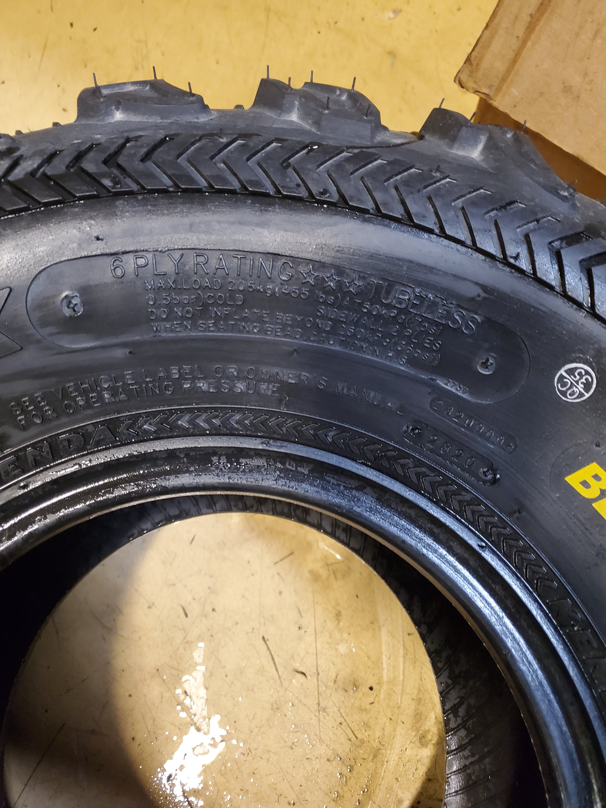 KENDA BEAR CLAW EX BSW P AT 25 11 10 6PLY ATV/UTV TIRE 235X2094