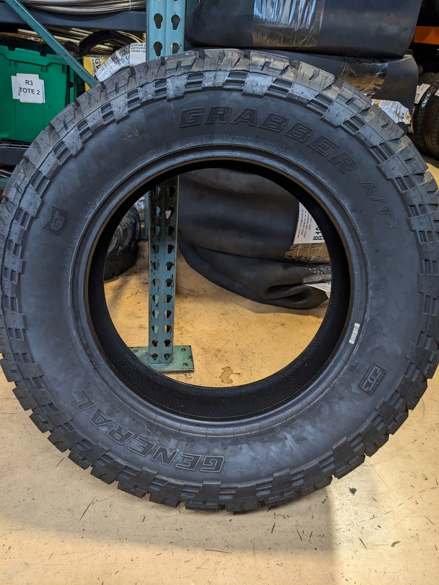 GENERAL GRABBER A/T X BSW P 35 12.5 20 121R 10PLY ALL TERRAIN TIRE 04505690000 I