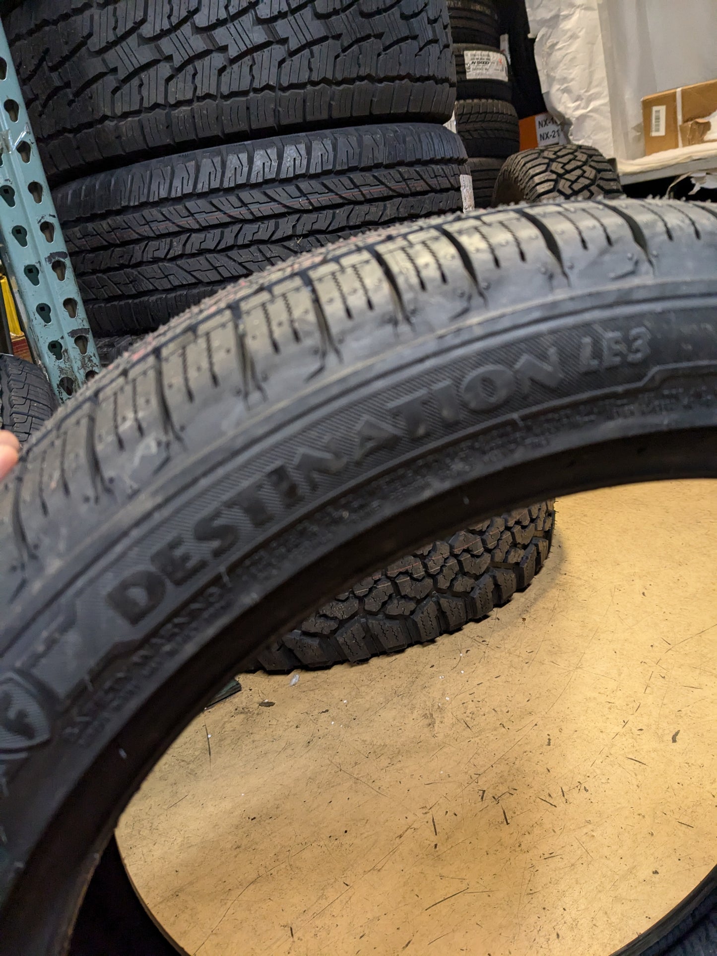 4 FIRESTONE DESTINATION LE3 P 235 45 19 95H SL ALL SEASON TIRES 005396