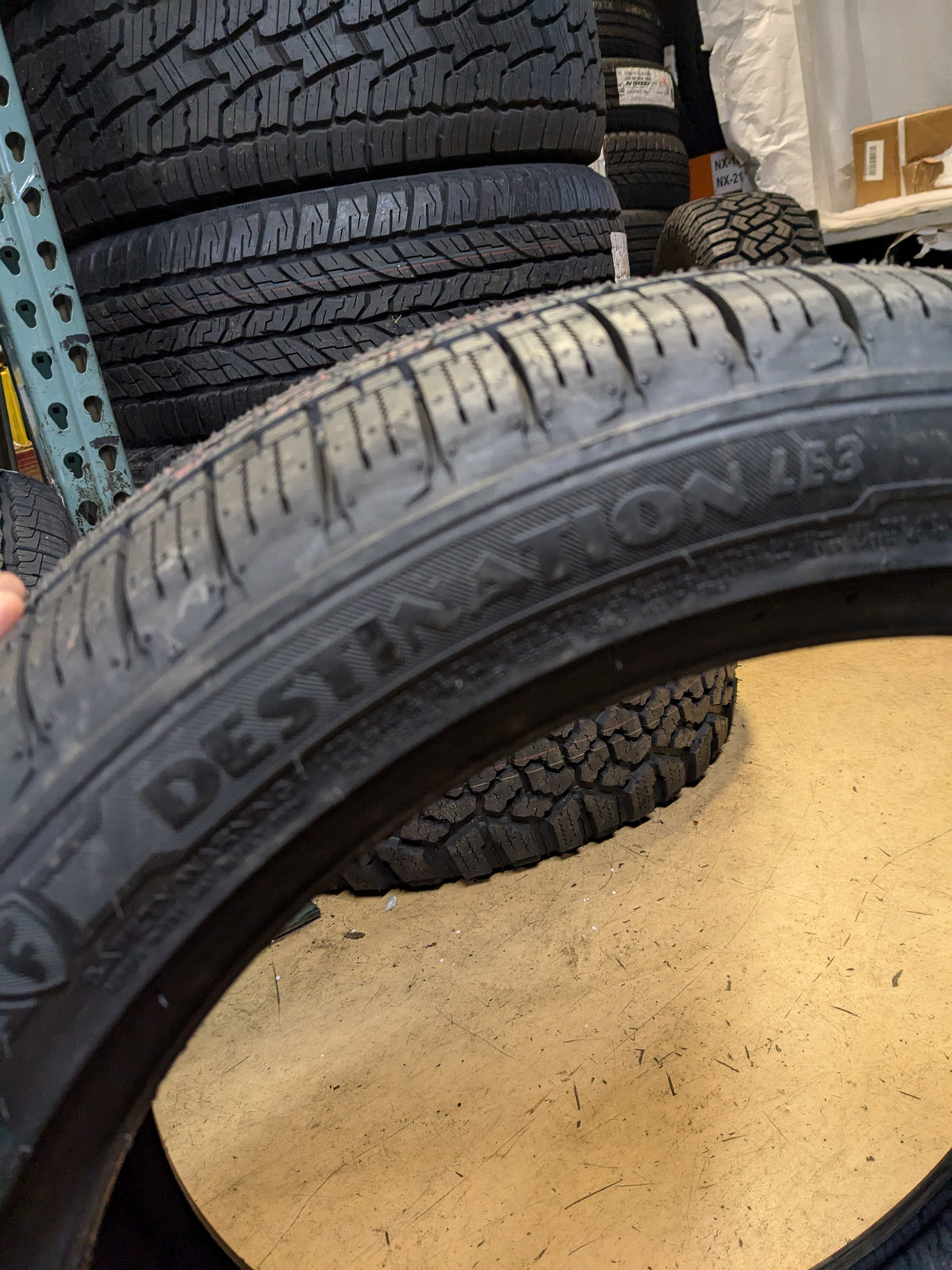 4 FIRESTONE DESTINATION LE3 P 235 45 19 95H SL ALL SEASON TIRES 005396