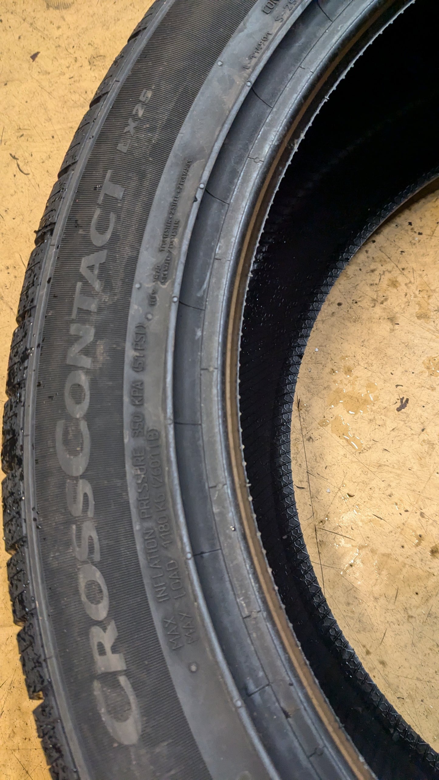 CONTINENTAL CROSS CONTACT LX25 BSW P 285 45 22 114H XL ALL SEASON TIRE 15492530000