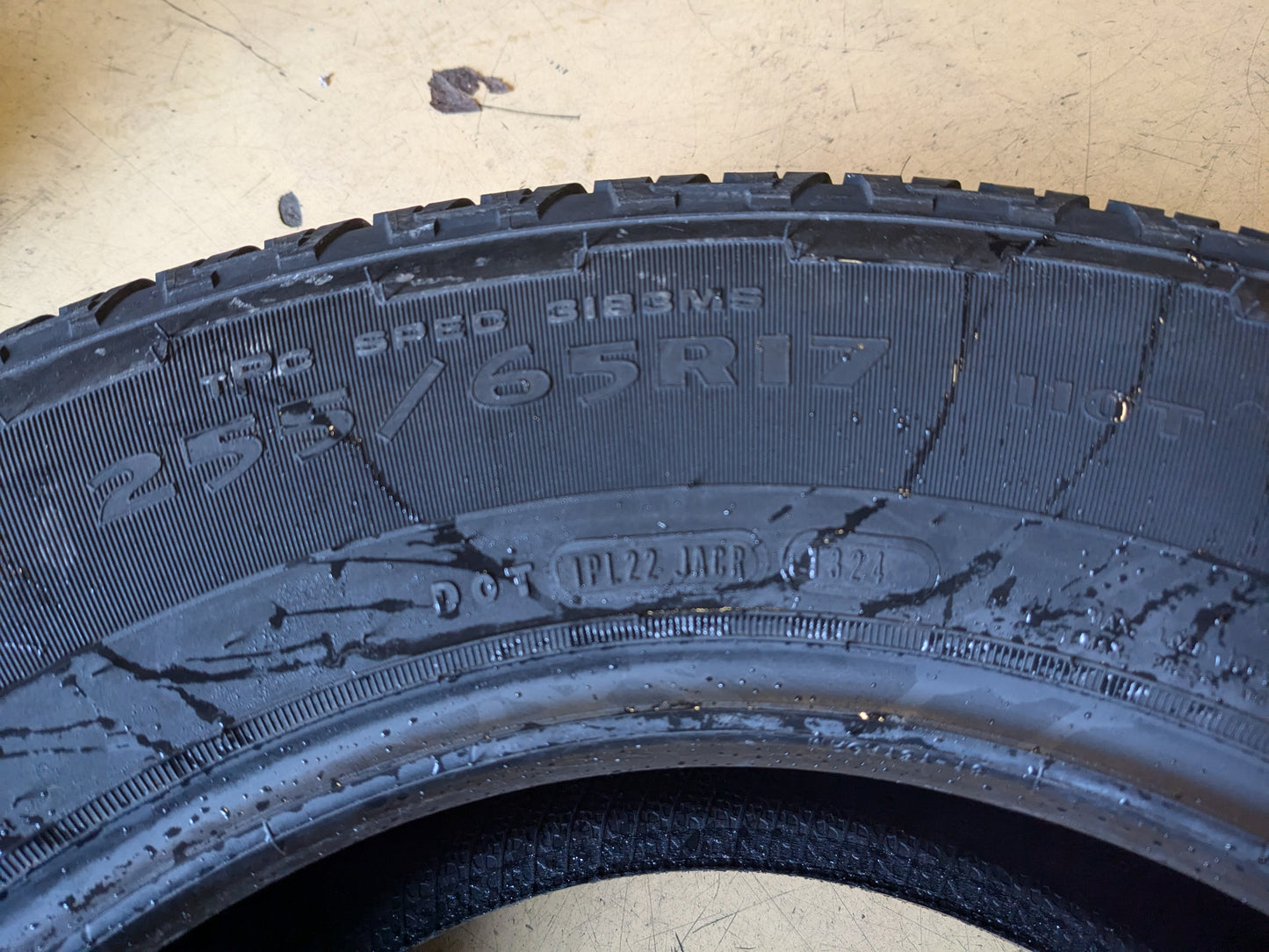2 GOODYEAR WRANGLER TERRITORY H/T BSW P 255 65 17 110T ALL SEASON TIRE 827017973