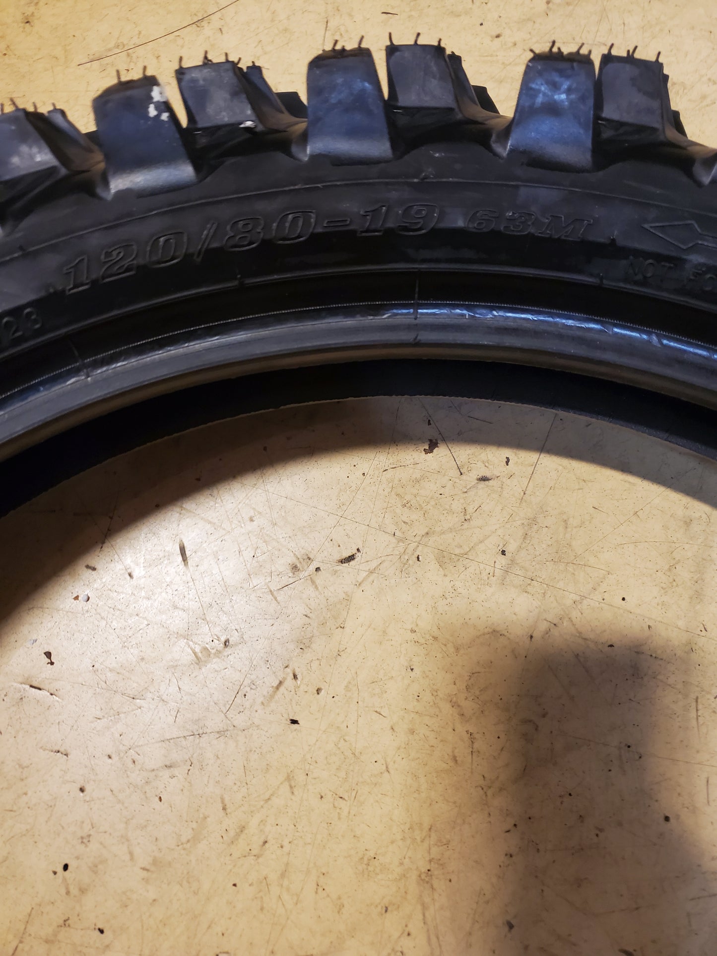 DUNLOP GEOMAX MX14 BSW  120 80 19 63M DIRT BIKE TIRE 45259506