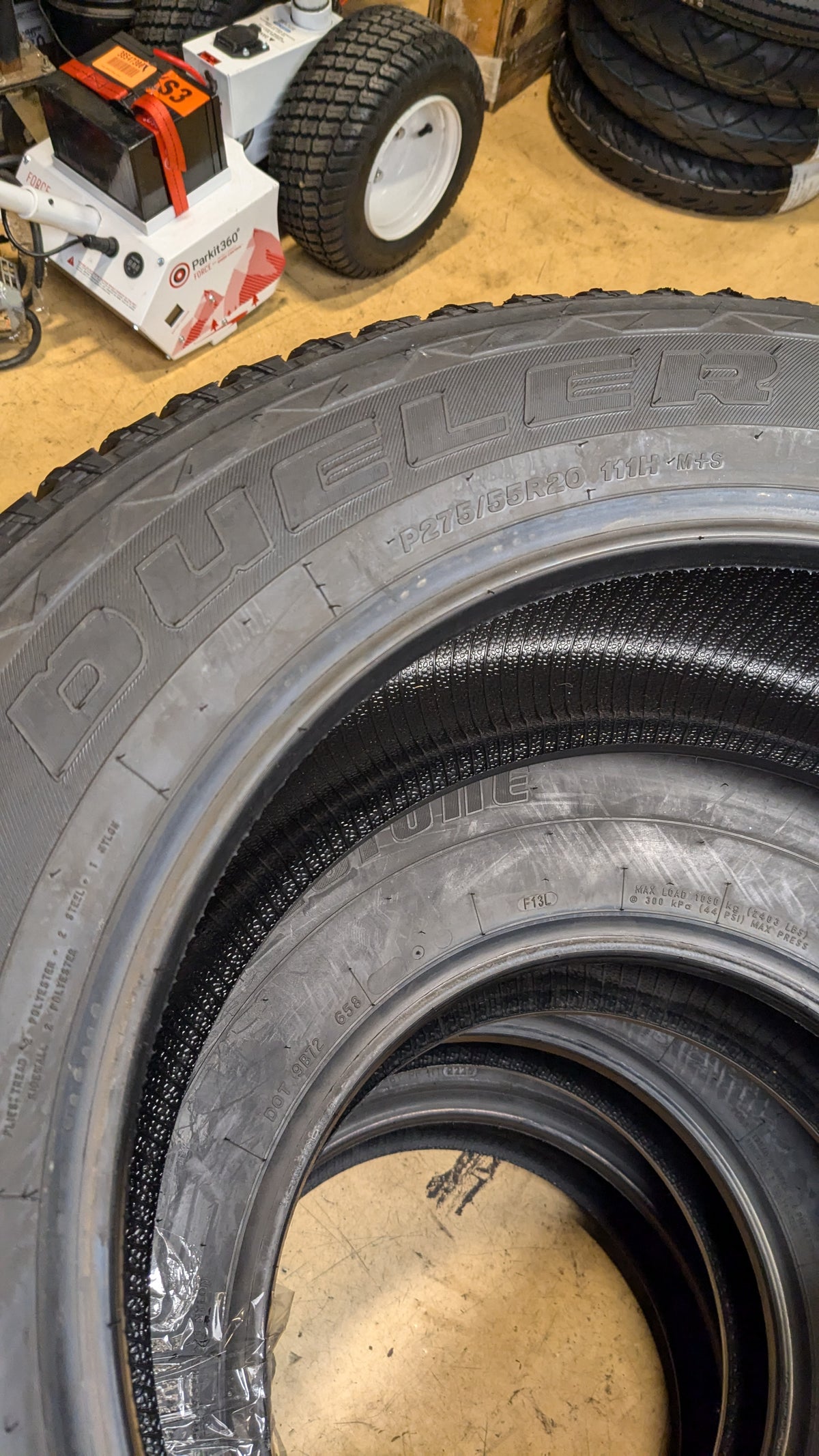 BRIDGESTONE ALENZA PLUS BSW P 275 55 20 111H ALL SEASON TIRE 001733