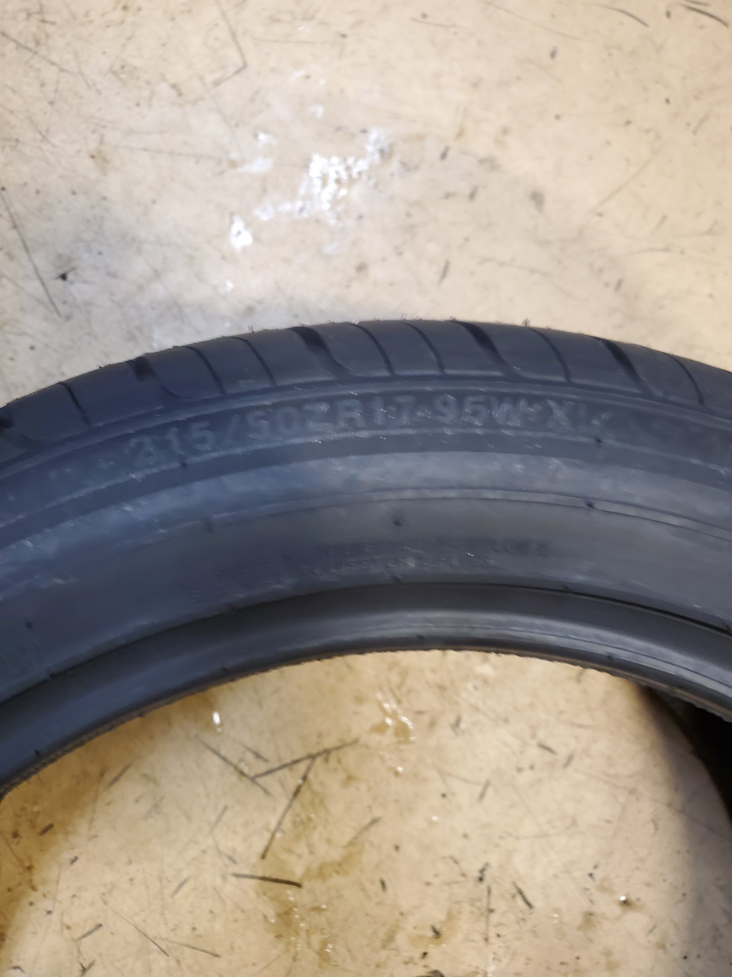 KUMHO ECSTA LX PLATINUM KU27 BSW P 215 50 17 95W XL TOURING TIRE 2127263