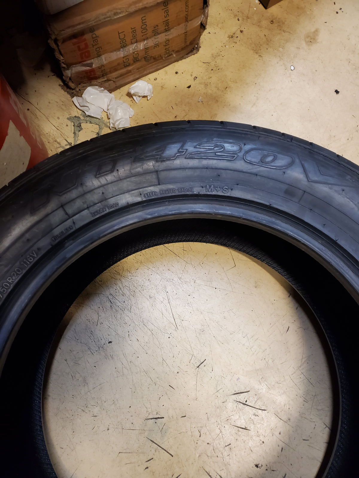 NITTO NT420V BSW P 285 50 20 116V XL ALL SEASON TIRE 207640
