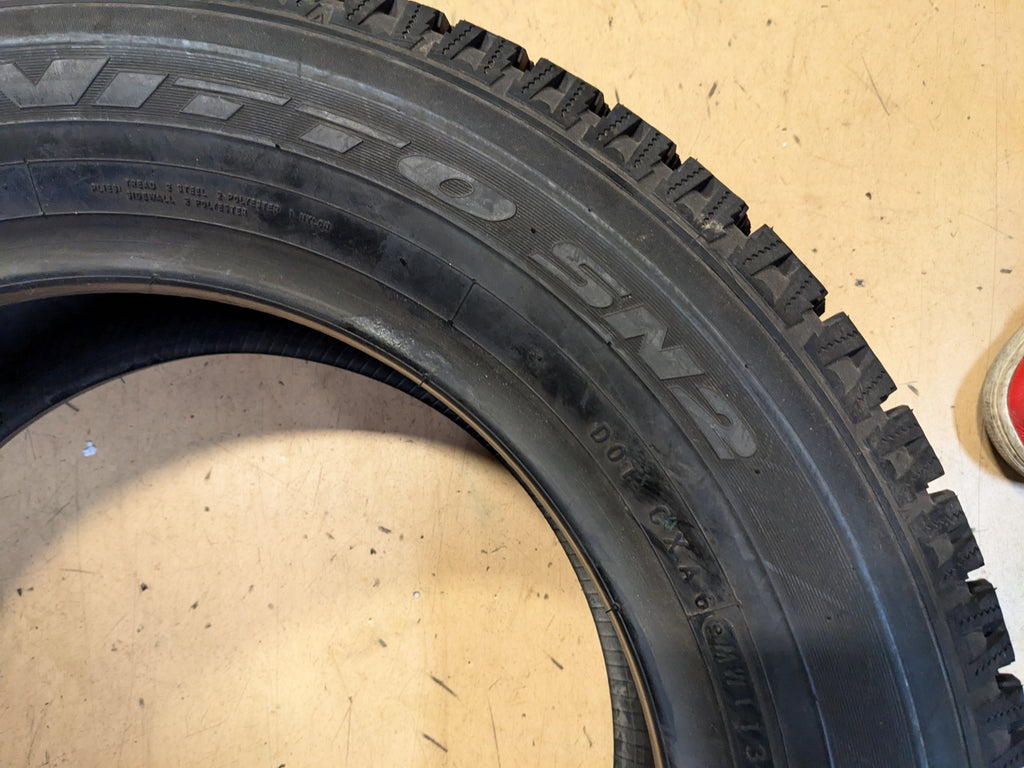 2 NEW OLD STOCK NITTO SN2 P 225 60 16 98T SNOW WINTER TIRE 204230
