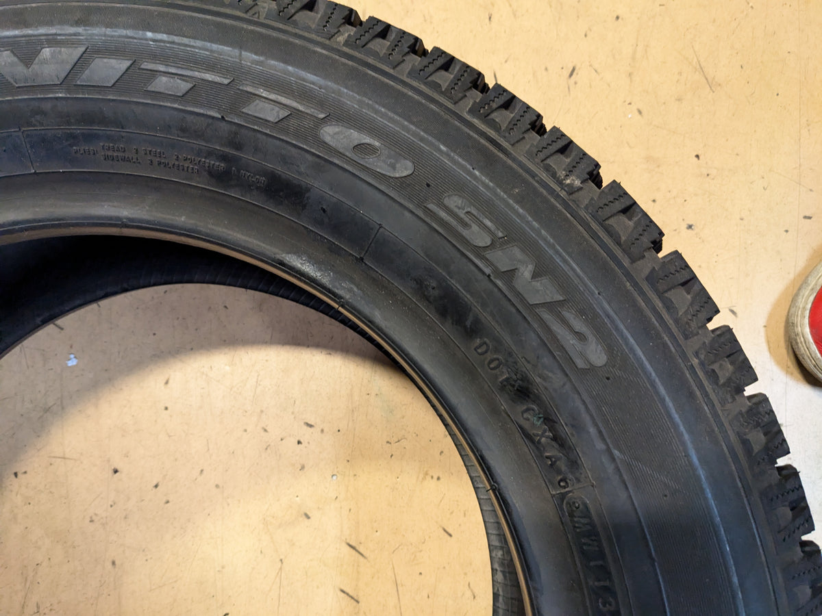 2 NEW OLD STOCK NITTO SN2 P 225 60 16 98T SNOW WINTER TIRE 204230