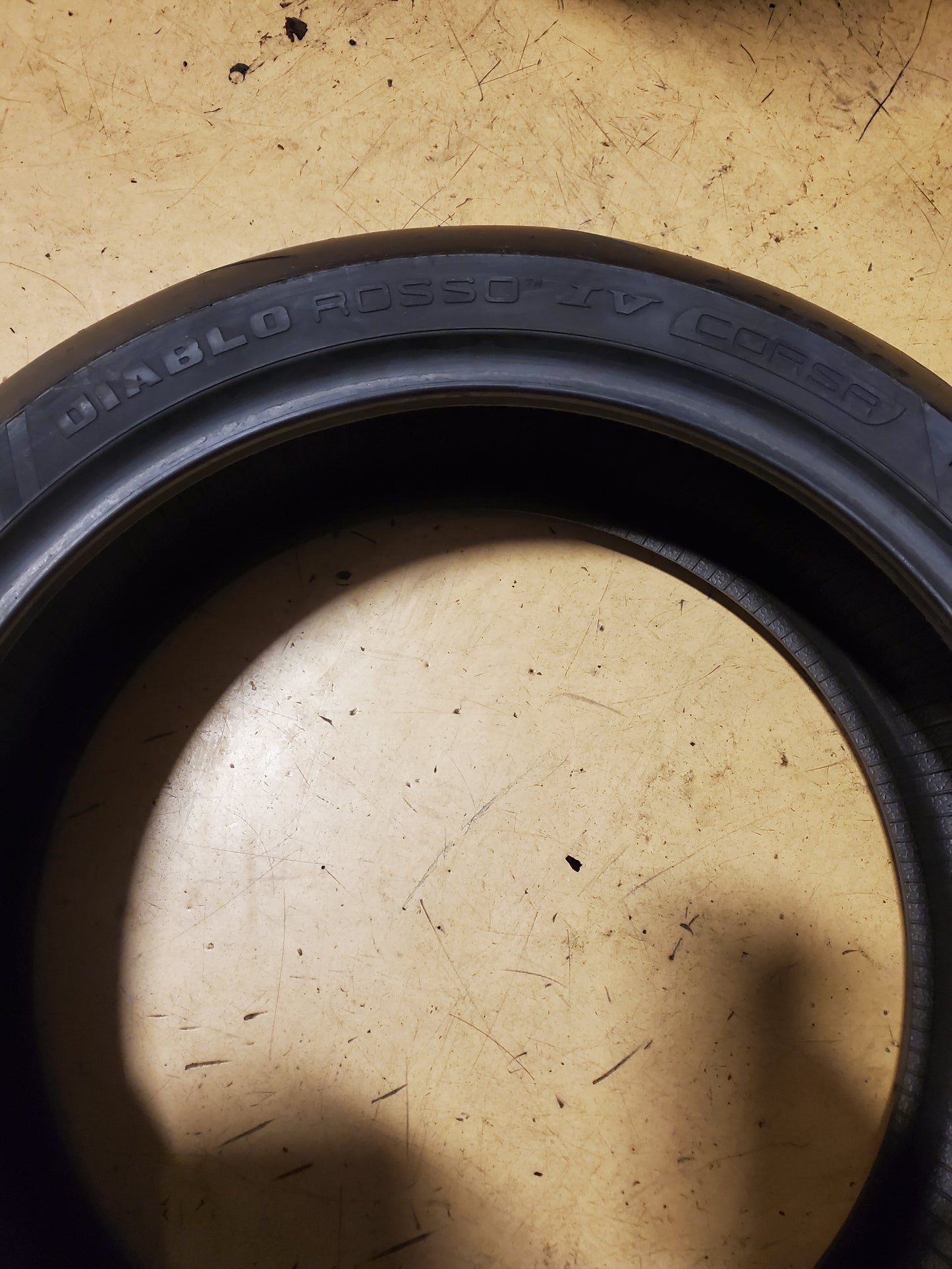 PIRELLI DIABLO ROSSO IV CORSA BSW P 180 55 17 73W REAR MOTORCYCLE TIRE 3977900