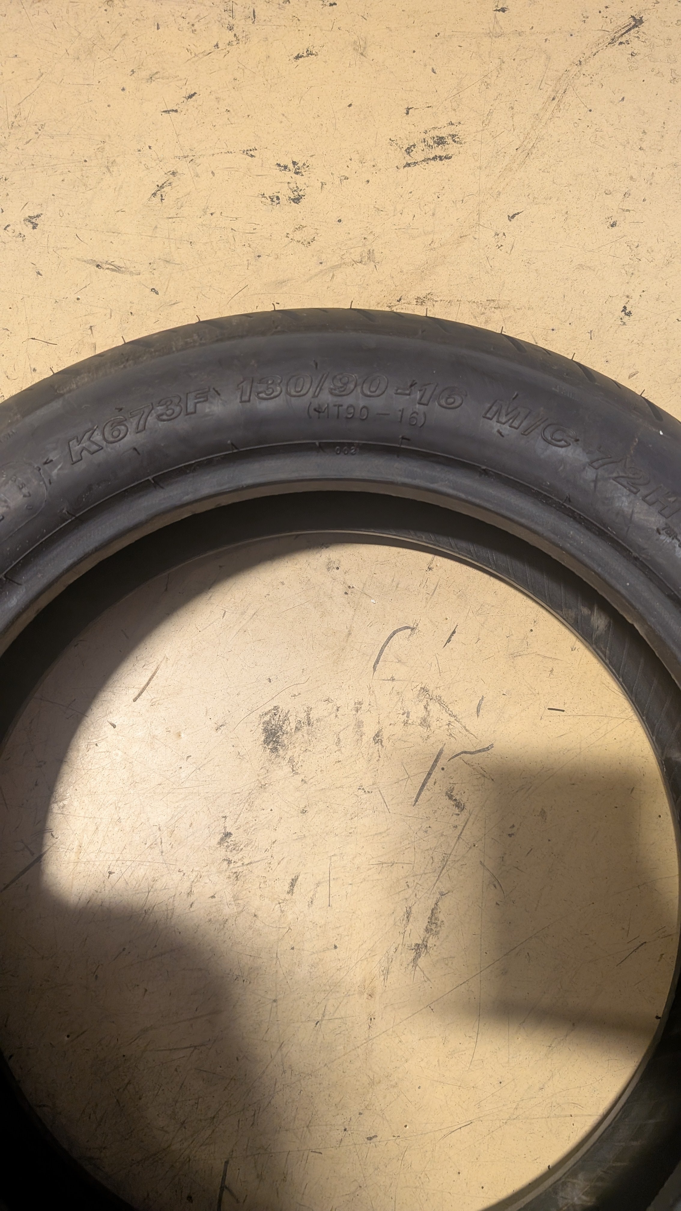 KENDA INDIAN K673 BSW 130 90 16 72H 4PLY FRONT MOTORCYCLE TIRE 5415575