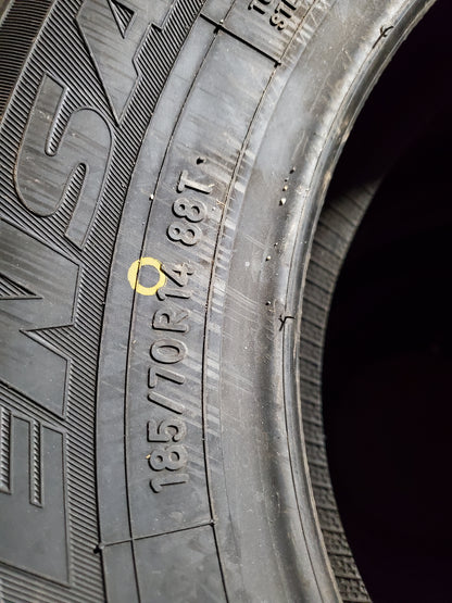 NOS TOYO EXTENSA A/S II BSW P 185 70 14 88T ALL SEASON TIRE 148350