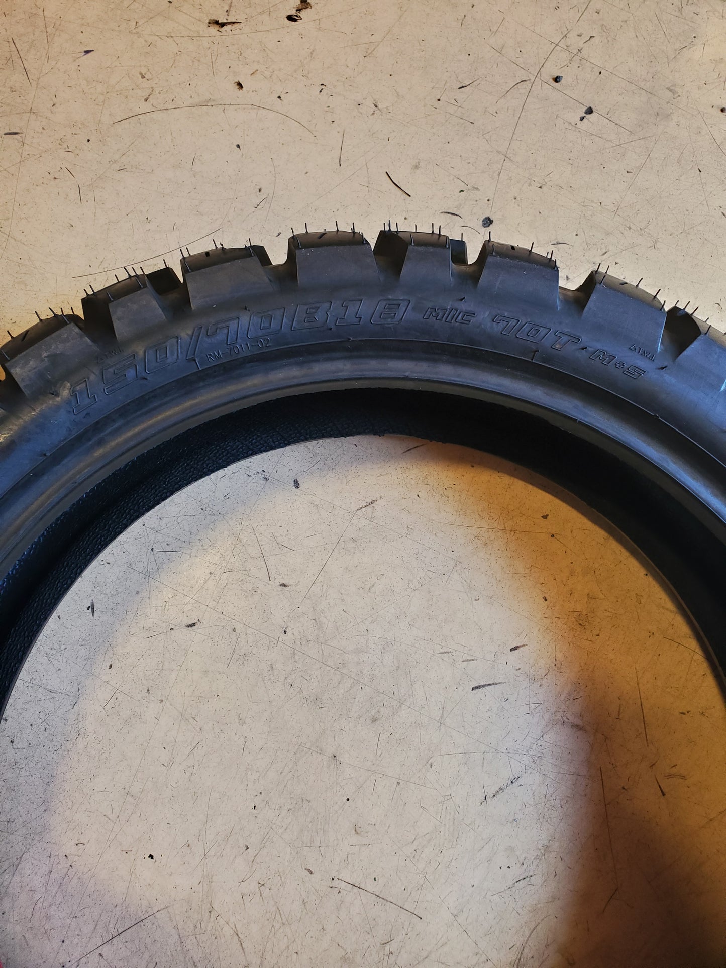 TUSK 2 TRACK BSW  150 70 18 70T REAR DIRT BIKE TIRE 2137740001