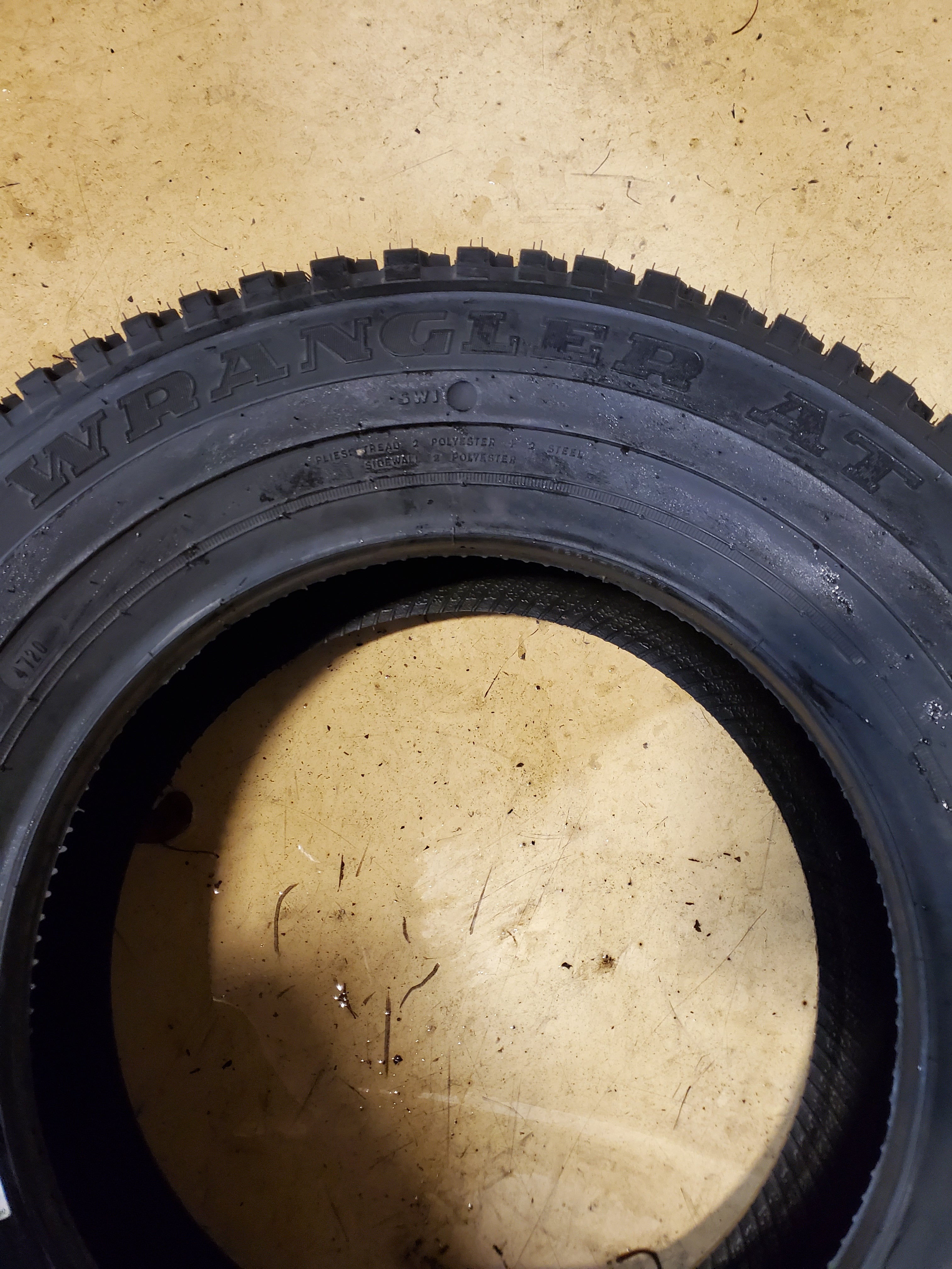 GOODYEAR WRANGLER AT BSW LT 195 75 14 6PLY ALL TERRAIN TIRE 740036515