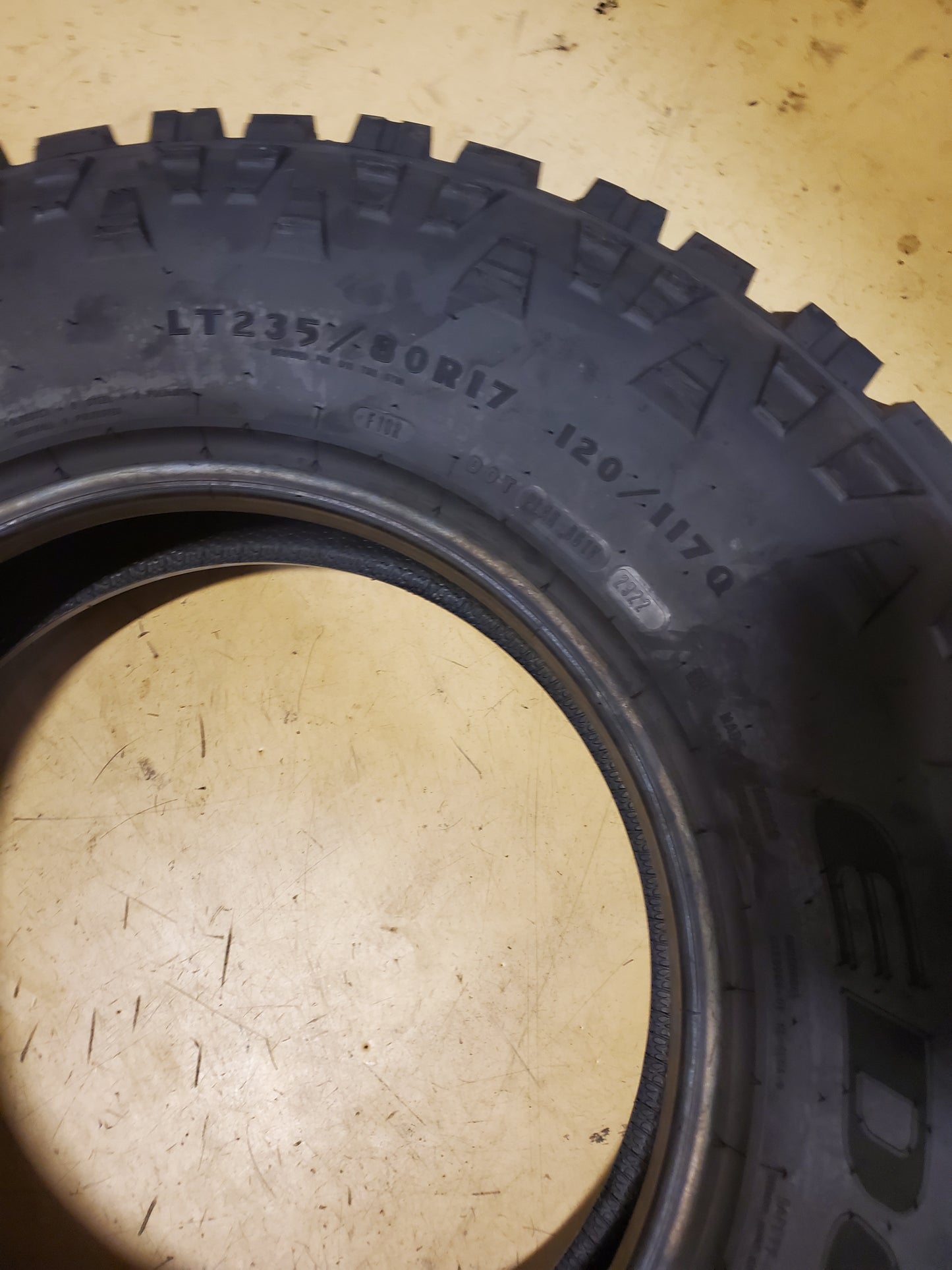KELLY KELLY EDGE MT BSW LT 235 80 17 120/117Q 10PLY MUD TIRE 357318332
