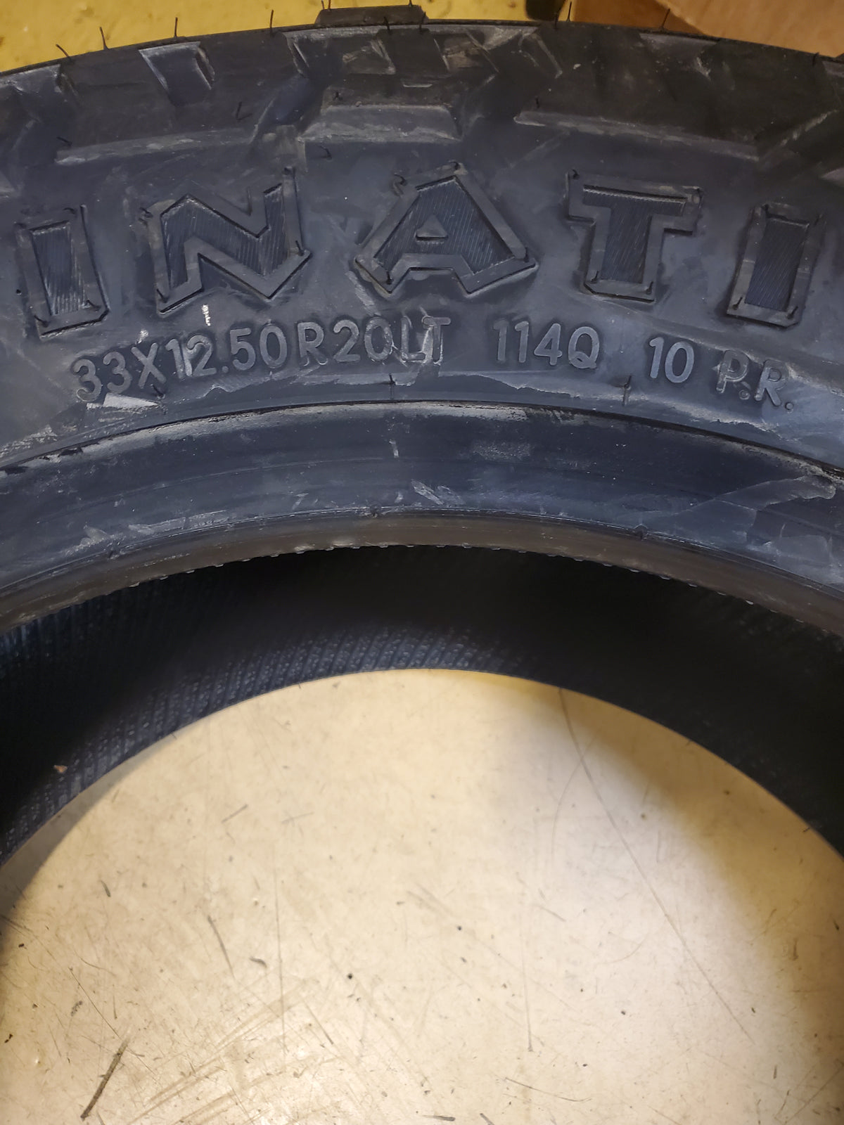 FIRESTONE DESTINATION M/T2 BSW LT 33 12.5 20 114Q 10PLY MUD TIRE 003813